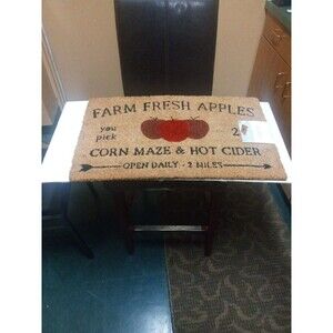 Huntington Home Farm Fresh Apples Coir Mat